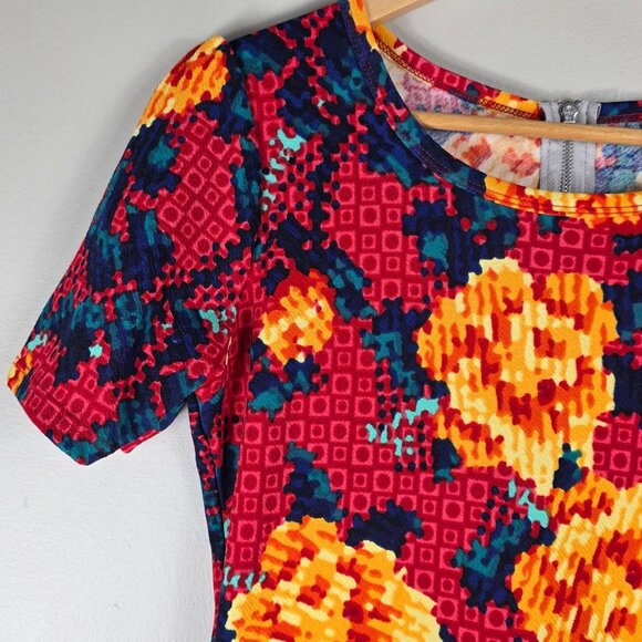 LuLaRoe Amelia Digital Floral Dress With Pockets - Picture 2 of 7
